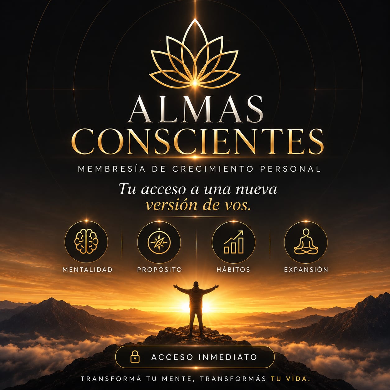 ALMAS CONSCIENTES | Membresía de Transformación Personal